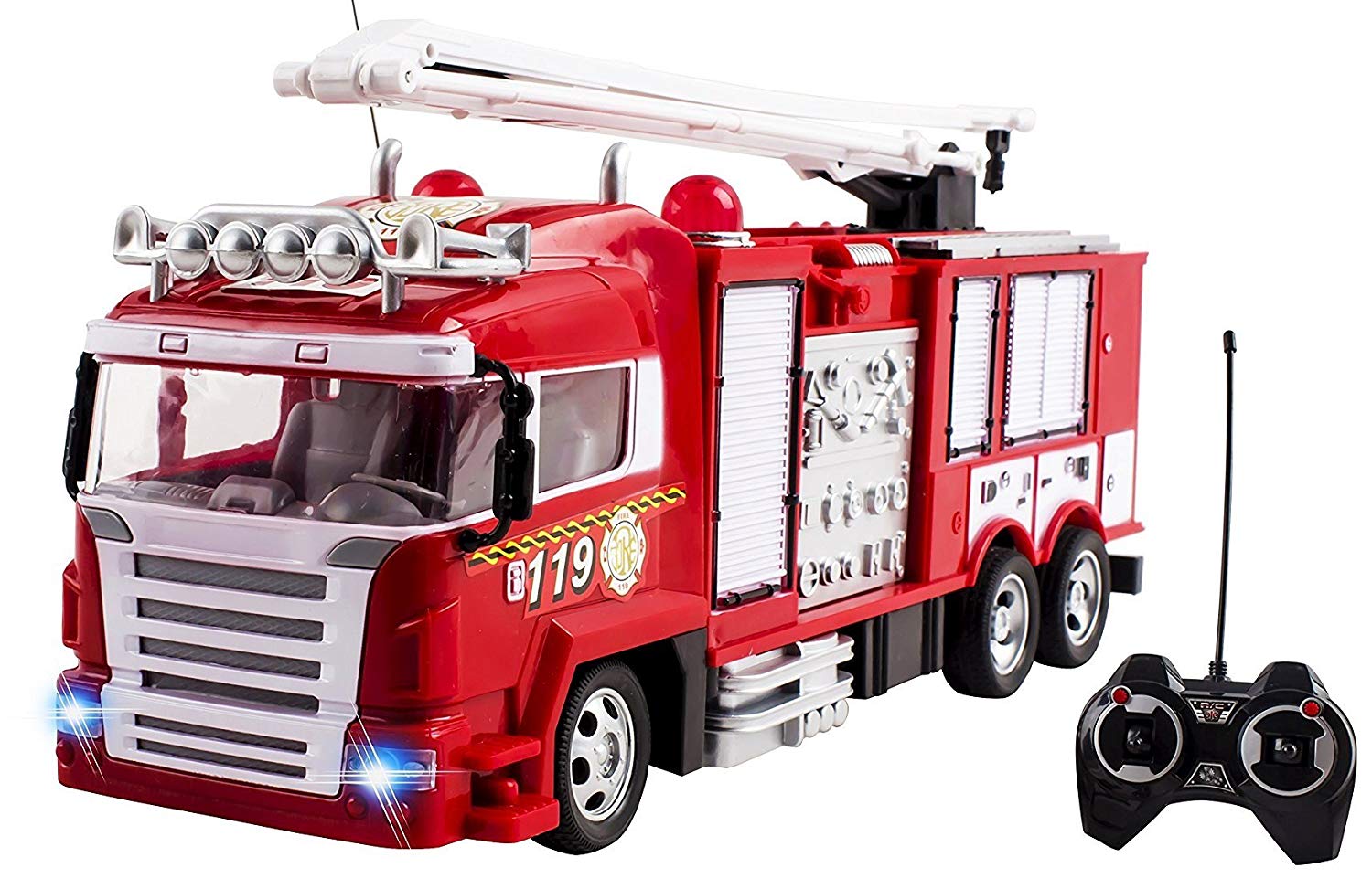 rc model fire rescue truck collection in scale